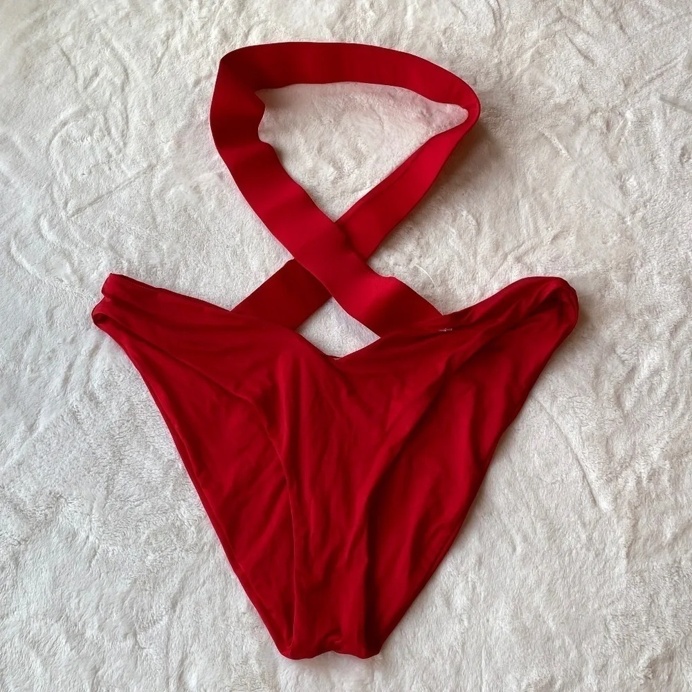New! Monica Hansen Beachwear MHB endless summer wrap-around bottoms 19997